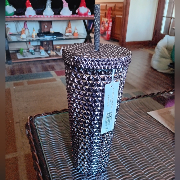 NWT Way to Celebrate 26 ounce purple iridescent Plastic Tumbler. - Picture 4 of 4